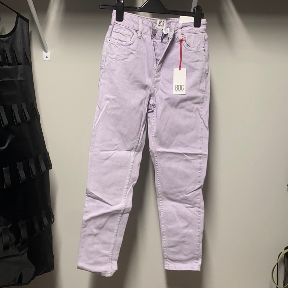BDG Lilac Mom Jeans